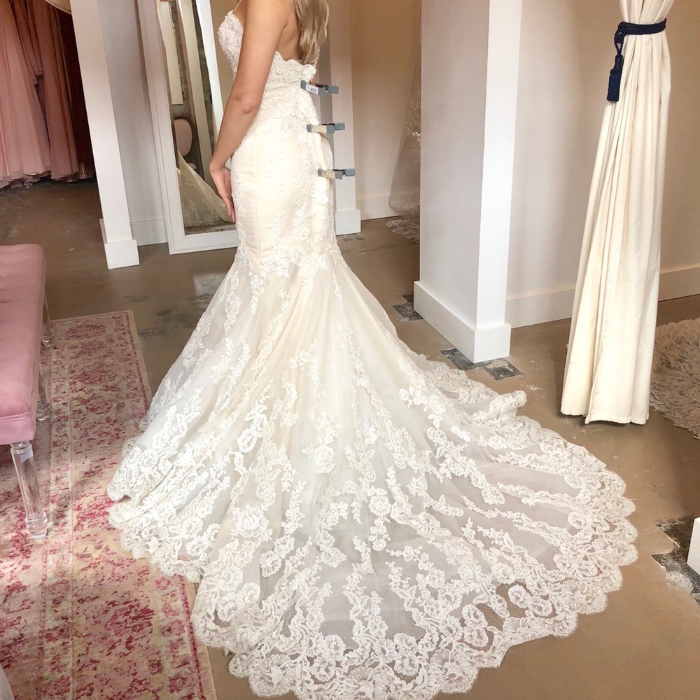 Designer Wedding Gown Strapless Enzoani